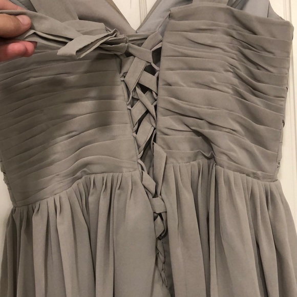 Grey bridesmaid dress - Picture 4 of 8
